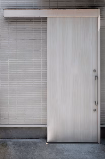 Custom automatic door shopfront