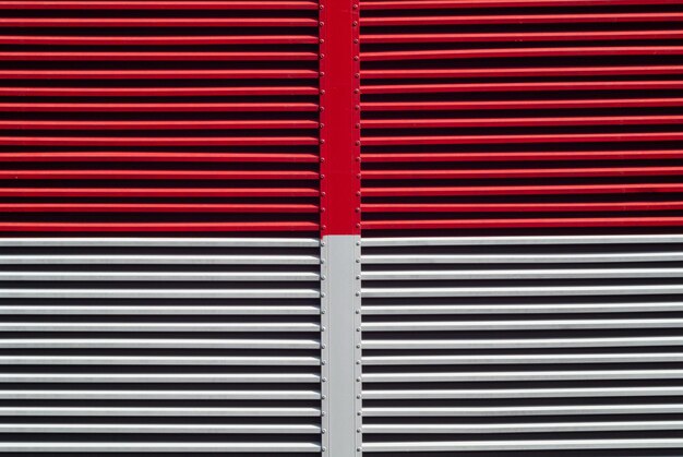 Retail grille shutter installation